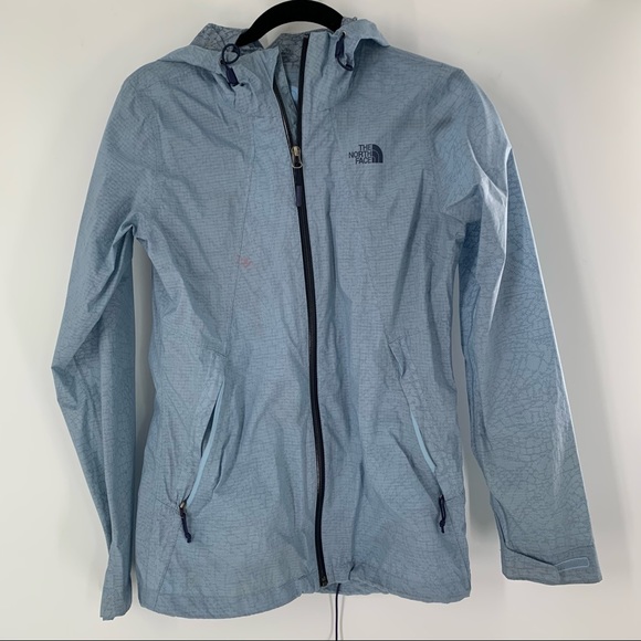 The North Face Jackets & Blazers - The North Face Light Blue Windbreaker Rain Jacket Size S